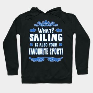 Sailing Wind Sailboat Captain Sailing Trip Hoodie